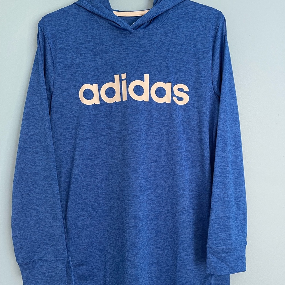Adidas long sleeve hooded shirt